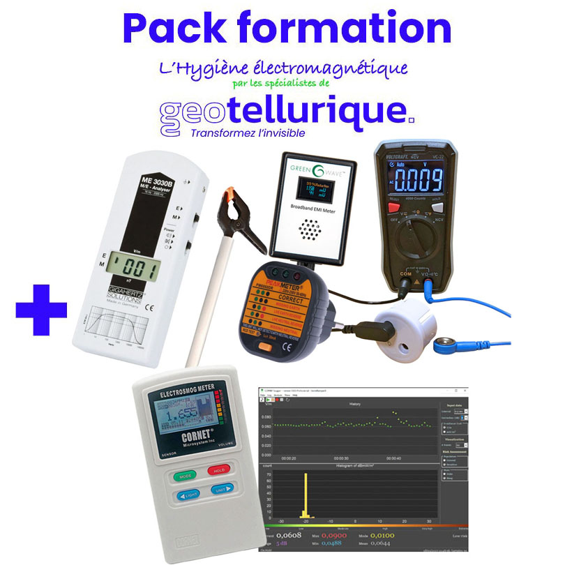 pack formation kit mesures d'ondes électromagnétiques